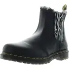 Dr. Martens Womens 2976 Leonore Pull On Faux Fur Chelsea Boots Shoes BHFO 3887