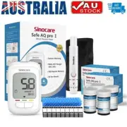 NEW Model Accurate Glucose Monitor With 50/100/200 Test Strips 5s Test Time
