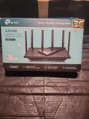 TP-Link Archer AX73 6-Stream AX5400 Dual-Band Gigabit Wi-Fi 6 Router Damage Box