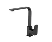 HC Elegant Black Rectangle Sink Mixer