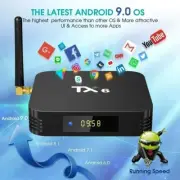 TX6 Smart TV Box Allwinner Quad 2.0Ghz Android H6 4K 2.4G/5GHz WIFI