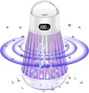 Mosquito Killer Lamp, USB Rechargeable Electric UV Bug Zapper Insect Killer Fly