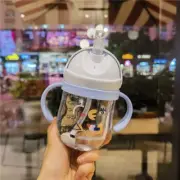 No Spill Sippy Cup for Toddlers Wide-Caliber Baby Drinking Bottle with Gravity B