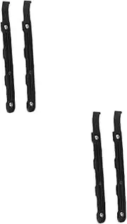 Hoement 2 Pairs Computer Supply Rails Hard Drive Bracket Chassis Anti-Vibration 3.5-inch