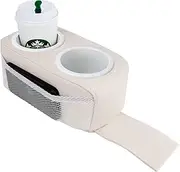 Marinexplore Pontoon Cup Holder,Boat Seat Cup Holder,Double Drink Holder,Portable Cup Beverage Mobile Phone Holders for Pontoon Boat Sofa,RV Couch,Car Back Seat (Plastic Cups)
