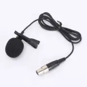 Pro Lavalier Speech Microphone For Shure Wireless Body-Pack mini 4pin XLR TA4F