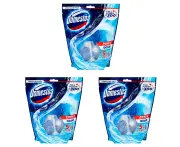 15pc Domestos Toilet Cage Power 5 Scented Bathroom Bowl Cleaner 55g Ocean