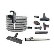 12 Metre Kit - Premium Ducted Vacuum Cleaner Switch Hose and Accessories