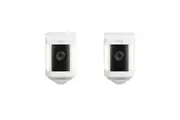 Ring Spotlight Cam Plus Battery [2-Pack](White)