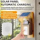 Wireless Visual Doorbell w/ Solar Rain Cover Intercom Security Camera Door Bell
