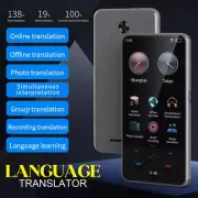 138 Languages Real-Time Translator Device WiFi Two-Way Instant Offline Translate