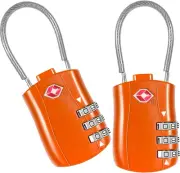 TSA Approved Luggage Combination Locks, T Tersely (2 Pack) Combination Travel