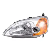 Fits Honda Civic Coupe 01-03 Drivers Headlight Headlamp Lens Unit 33151S5PA01 (for: Honda)