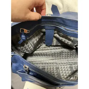 Proenza Schouler PS1 Medium Tote Bag 海軍藍色 銀扣