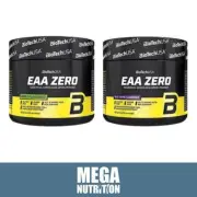 Biotech USA EAA Zero 182g Essential Amino Acid Powder L-Glutamine L-Leucine BCAA