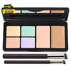 Concealer Contour Palette, 6 in 1 Color Correcting Concealer Contour Makeup Pale