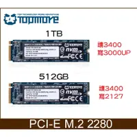 在飛比找蝦皮購物優惠-【全新5年保】達墨 TOPMORE 1TB M.2 2280