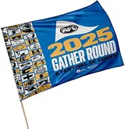 AFL Gather Round 2025 Game Day Flag, No Flag Pole