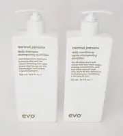 evo Normal Persons Daily Shampoo and Conditioner 500ml Duo