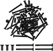 60Pcs Computer Cooling Fan Mount Screws - PC Case Fan Mount Long Short Screws Kit