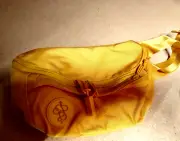 Baboon To The Moon: 3L Yellow Gold Fanny Pack / Belt Bag retired waist bag
