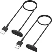Emilydeals Charger for Fitbit Inspire 2, Fitbit Ace 3 Replacement USB Charging Cable with 3.3ft Cord for Fitbit Inpsire 2 and Ace 3 (2-Pack)