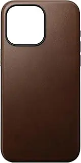 Nomad Modern Ecco Leather Case for iPhone 15 Pro Max, Brown