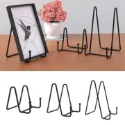 Stand Holder Iron Easel Display Metal Frame for Display Plate Stands for Picture