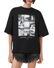 Allsaints Film Amelie Oversized Tee