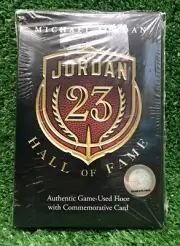 2009 Upper Deck Michael Jordan 23 NBA Hall of Fame Used Floor Sealed Box