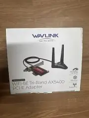 WAVLINK Wi-Fi 6E AX5400 PCI-E Adapter Bundle