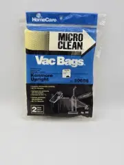 HomeCare Micro Clean Vac Bags Kenmore Upright No.50688 HomeCare No.266 Bags