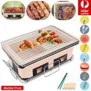 Charcoal BBQ Grill Japanese Korean Ceramic Hibachi BBQ Table Yakitori Barbecue