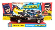 JADA 1:32  Batman Classic TV BATMOBILE Diecast Car in Repro CORGI 267 Plinth