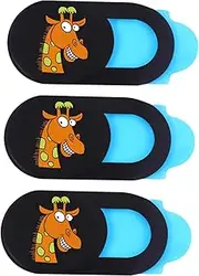 TEHAUX Protect Your Privacy 3pcs Webcam Lens Cover Laptop Camera Cover Slide Abs Material