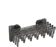 Sock Drying Rack - Sock Dryer | Hanger | Suction Cup Drying Hanger with Clip | Wall Mounted Space-Saving Suction Cup with Clip | Multipurpose Clothes Rack for Balcony