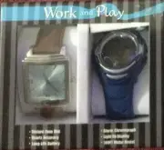 2 Brand New Water Resistance Light Up Display Long Life Work And Play Watches B8