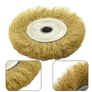 5 Pure Copper Wire Wheel Brass-Brush For Bench Grinder Polishing Attachment