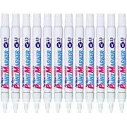 Artline 400XF Paint Marker Bullet 2.3mm Tip White 400 Box 12
