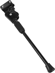 Mipcase Bicycle Kickstand Adjustable Mountain Bike Kickstand Folding Mountain Bike Stand Bikes Rear Bike Stand Support Side Stand Mountain Bike Accessories Black Aluminum Alloy