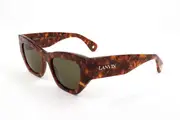 Sunglasses Lanvin LNV651S 730 AMBER TORTOISE 51/19/140 WOMAN Brown 51 mm