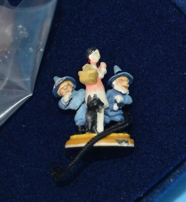 vtg Goebel WOZ Dorothy & The Munchkins Shelf Sitter Dollhouse Miniature 1:12
