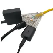 12 Gauge 100ft Heavy Duty Lighted 3 Outlet Extension Cord - 100' 12/3 Out SJTW