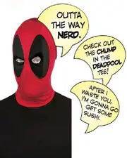 Deadpool Deluxe Mask and Speech Set