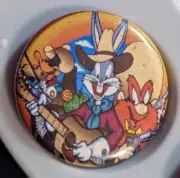 1.25 In Looney Tunes Cartoon Pin Badge Button