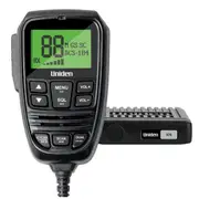 Uniden X76 Compact UHF CB Mobile With Remote Speaker MIC. Large LCD Display, Dual Watch