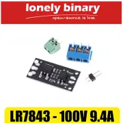 FR120N LR7843 AOD4184 Isolated MOSFET MOS Relay for Motor LED Arduino UNO R3