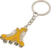 Totority Novel Roller Skate Key Chain Pendant Cute Skating Shoes Key Buckle for Bags Backpacks Phones Creative present for Couples