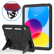 StylePro, iPad 10th and 11th generation Supershell, kids case with shoulder strap, black