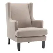 Gable Occasional Chair - Beige Chenille